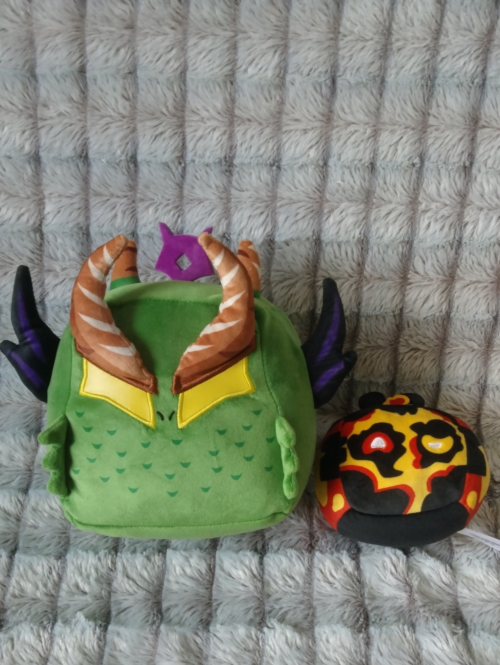 Green Monster Plush Backpack - Kids Stuffed Animal
